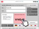 Startbildschirm DB-Automat Auswahl VVO