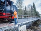 Mirko Froß, Eisenbahnbetriebsleiter bei der Sächsischen Dampfeisenbahngesellschaft (SDG)