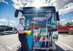 Reinigung eines RVSOE-Busses